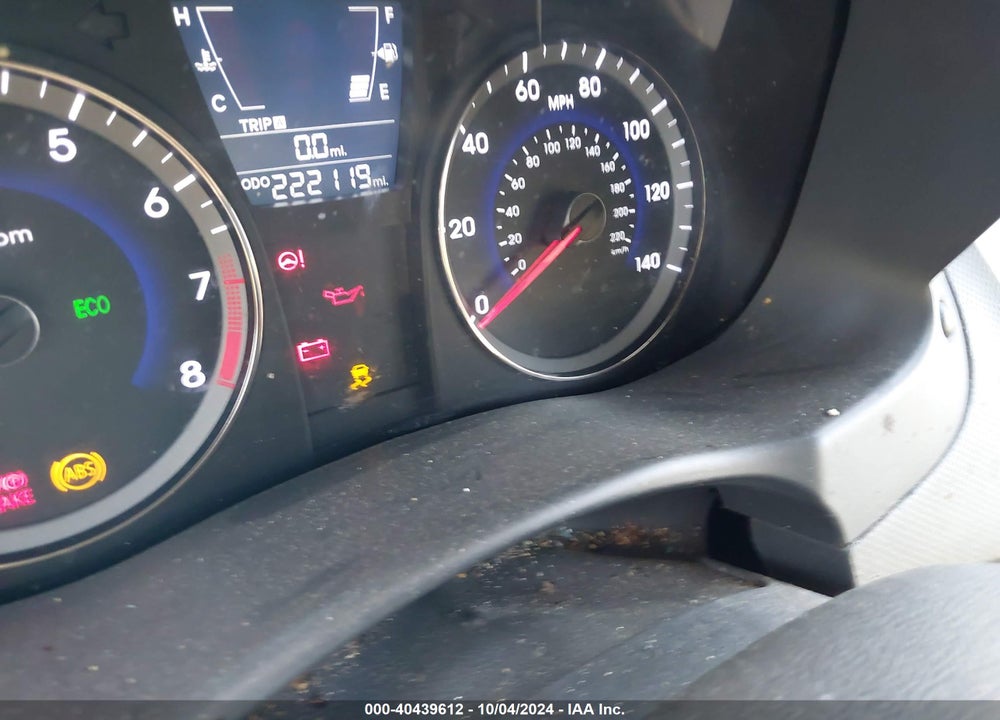 2014 HYUNDAI ACCENT GLS VIN: KMHCT4AE3EU674421