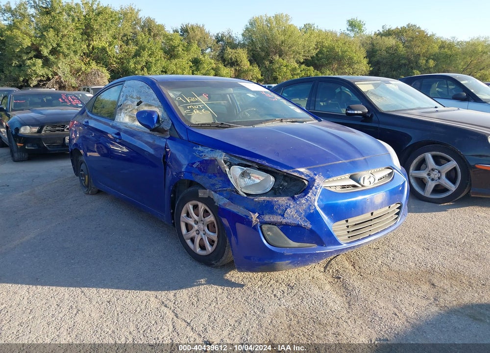 2014 HYUNDAI ACCENT GLS VIN: KMHCT4AE3EU674421