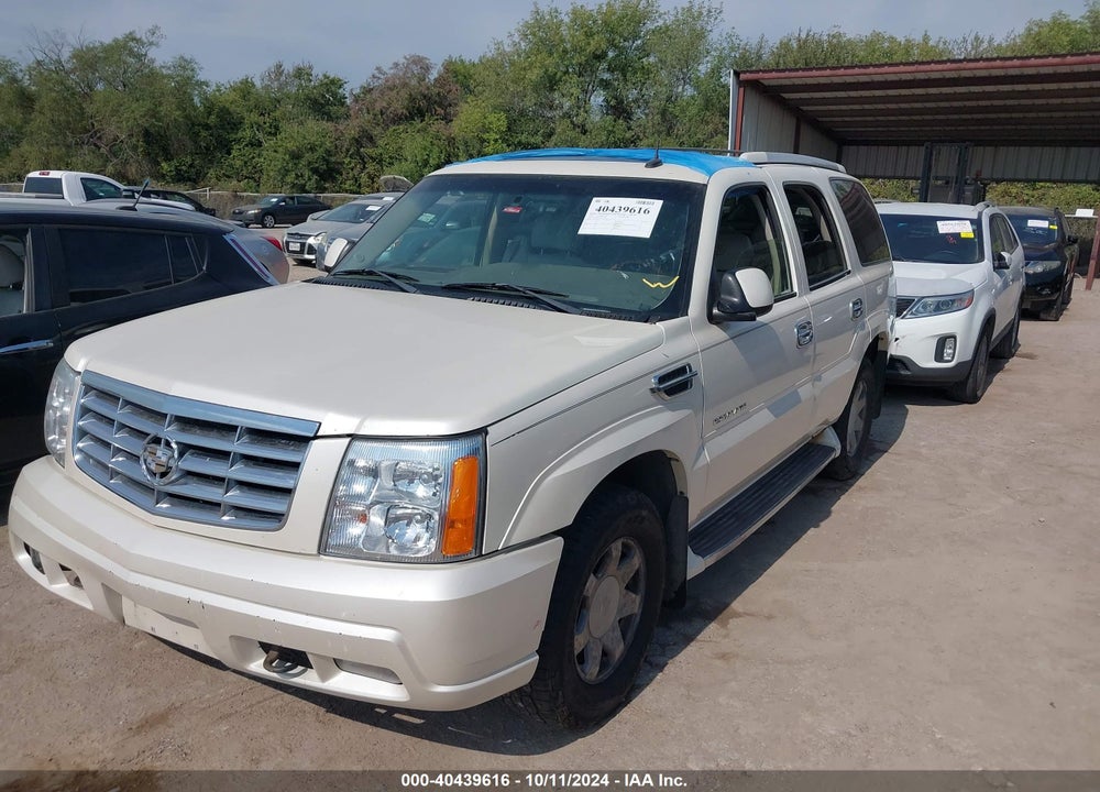 2002 CADILLAC ESCALADE STANDARD VIN: 1GYEK63N92R318265