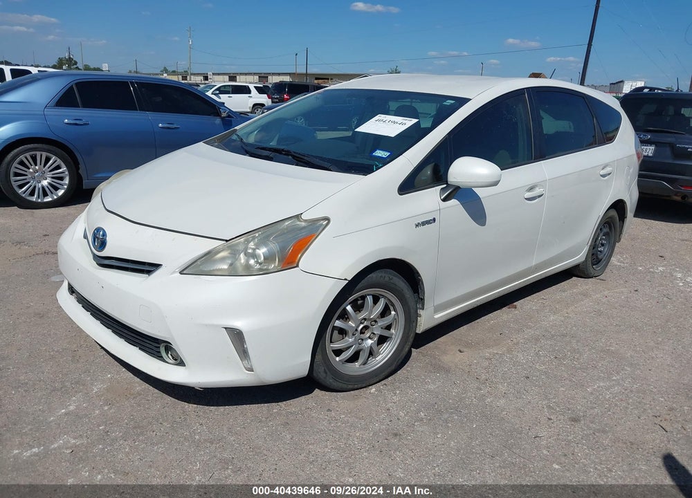2013 TOYOTA PRIUS V THREE VIN: JTDZN3EUXD3227139