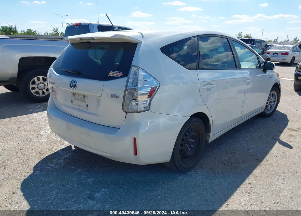2013 TOYOTA PRIUS V THREE VIN: JTDZN3EUXD3227139