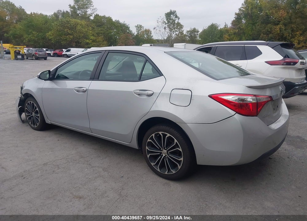 2015 TOYOTA COROLLA S PLUS VIN: 2T1BURHE9FC442582