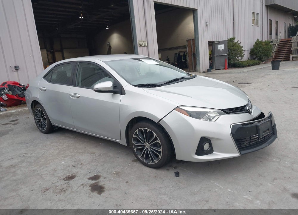 2015 TOYOTA COROLLA S PLUS VIN: 2T1BURHE9FC442582