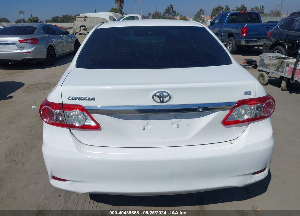 2013 TOYOTA COROLLA LE VIN: 5YFBU4EE1DP096998