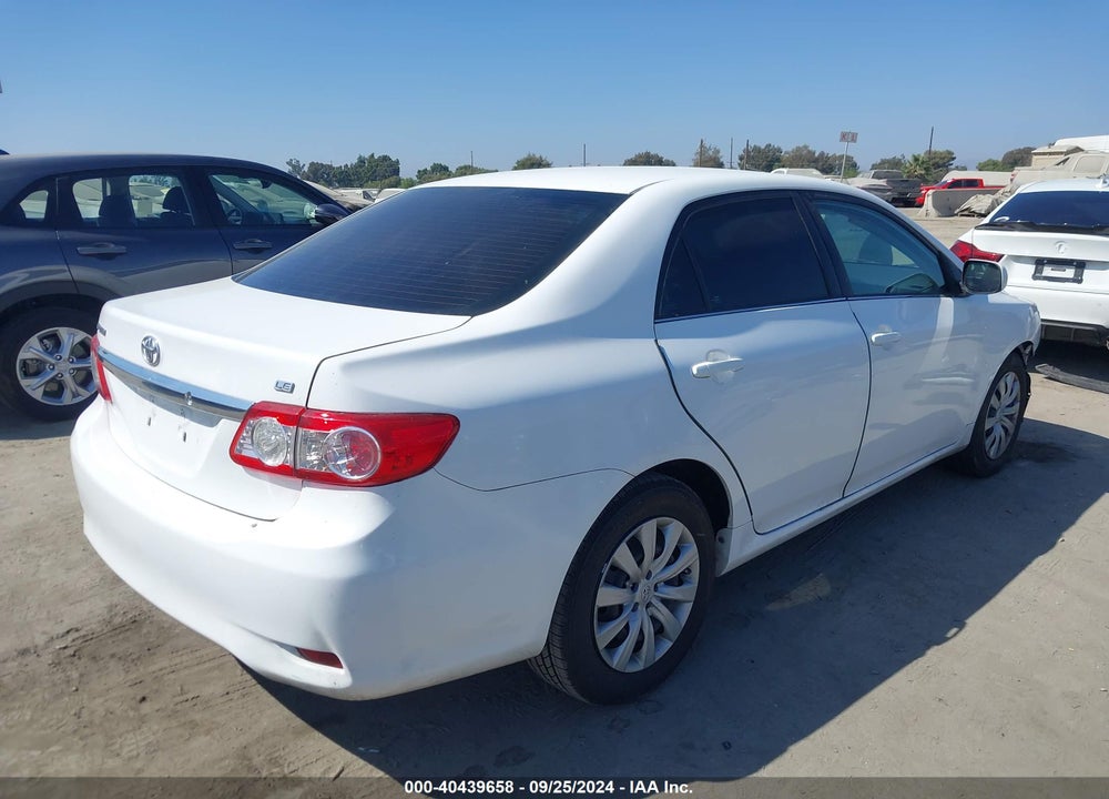 2013 TOYOTA COROLLA LE VIN: 5YFBU4EE1DP096998