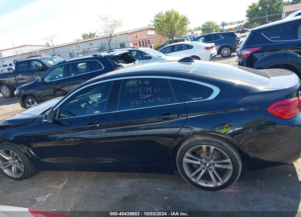 2019 BMW 430I GRAN COUPE XDRIVE VIN: WBA4J3C55KBL10320