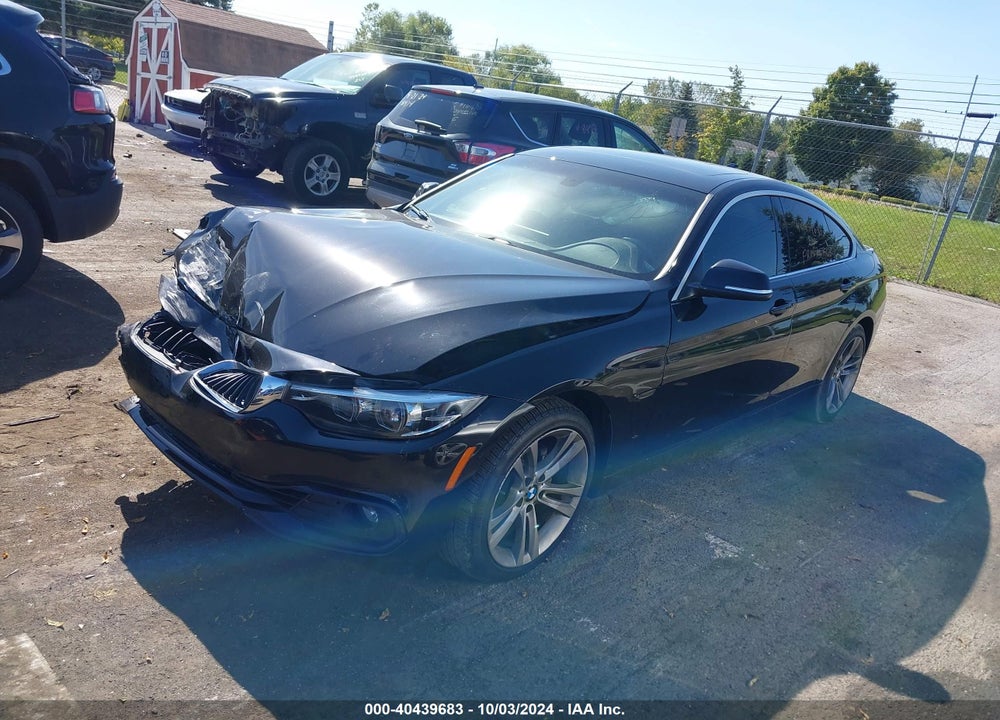2019 BMW 430I GRAN COUPE XDRIVE VIN: WBA4J3C55KBL10320