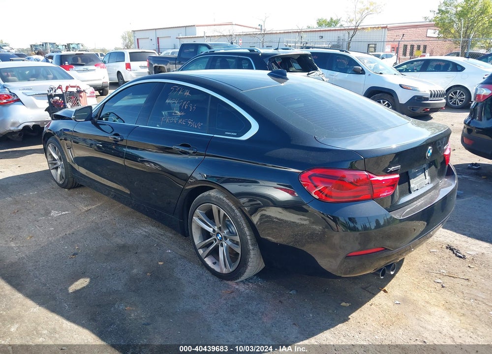 2019 BMW 430I GRAN COUPE XDRIVE VIN: WBA4J3C55KBL10320
