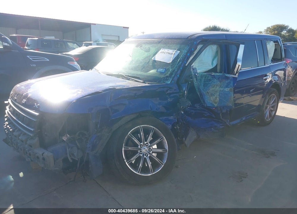 2013 FORD FLEX LIMITED VIN: 2FMGK5D86DBD02334
