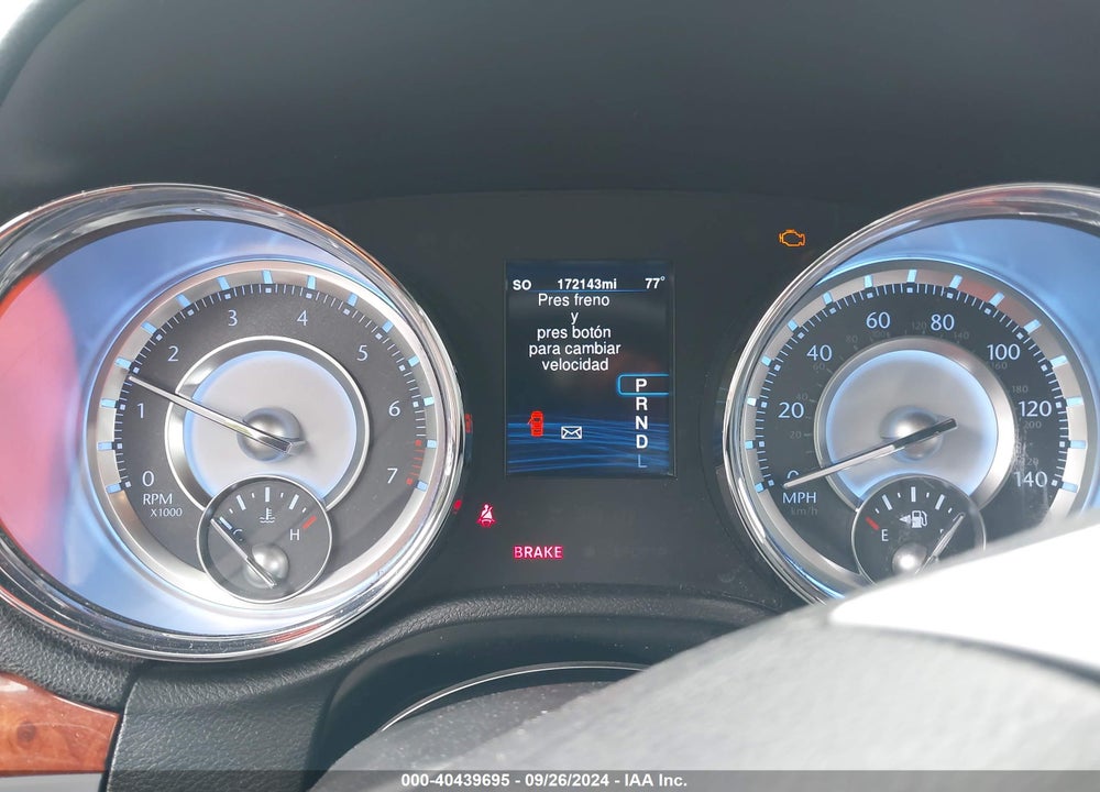 2013 CHRYSLER 300 MOTOWN VIN: 2C3CCAAG4DH626310