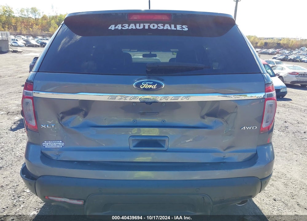 2013 FORD EXPLORER XLT VIN: 1FM5K8D80DGA46287