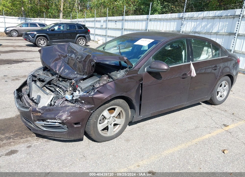 2015 CHEVROLET CRUZE 1LT AUTO VIN: 1G1PC5SB0F7126188