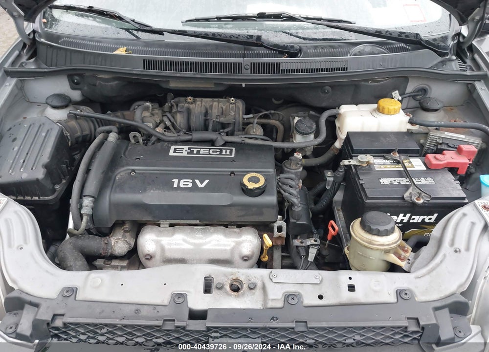 2007 CHEVROLET AVEO LS VIN: KL1TD56677B071325