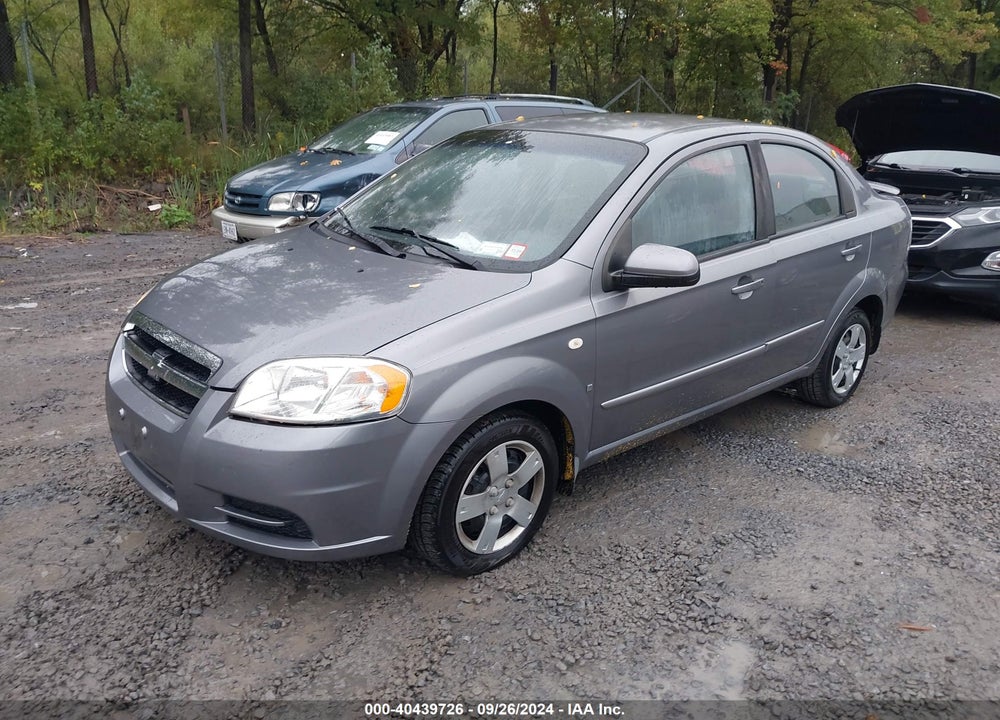 2007 CHEVROLET AVEO LS VIN: KL1TD56677B071325