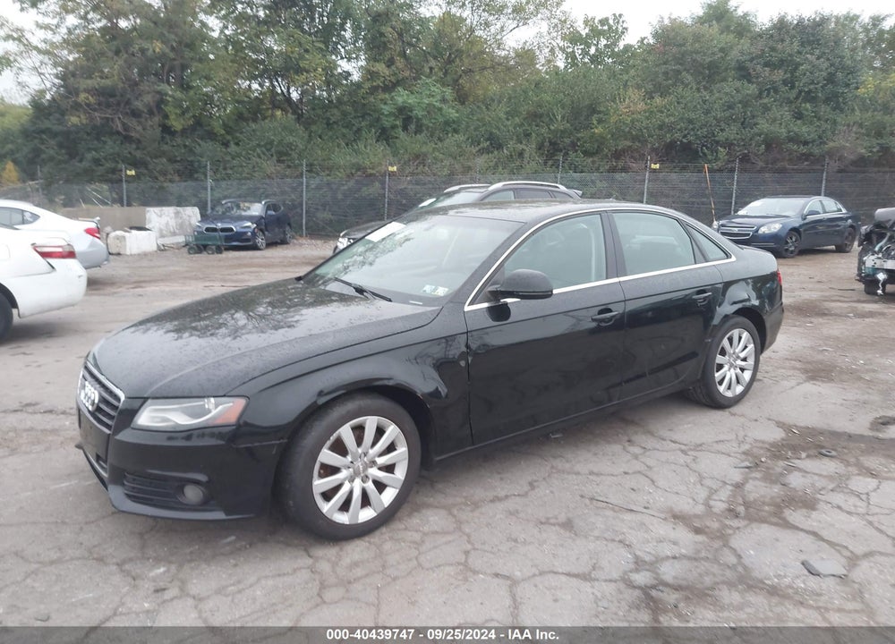 2009 AUDI A4 3.2 PREMIUM PLUS VIN: WAULK78K19N006067