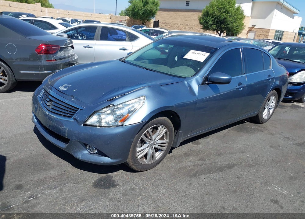 2010 INFINITI G37X VIN: JN1CV6AR9AM456266