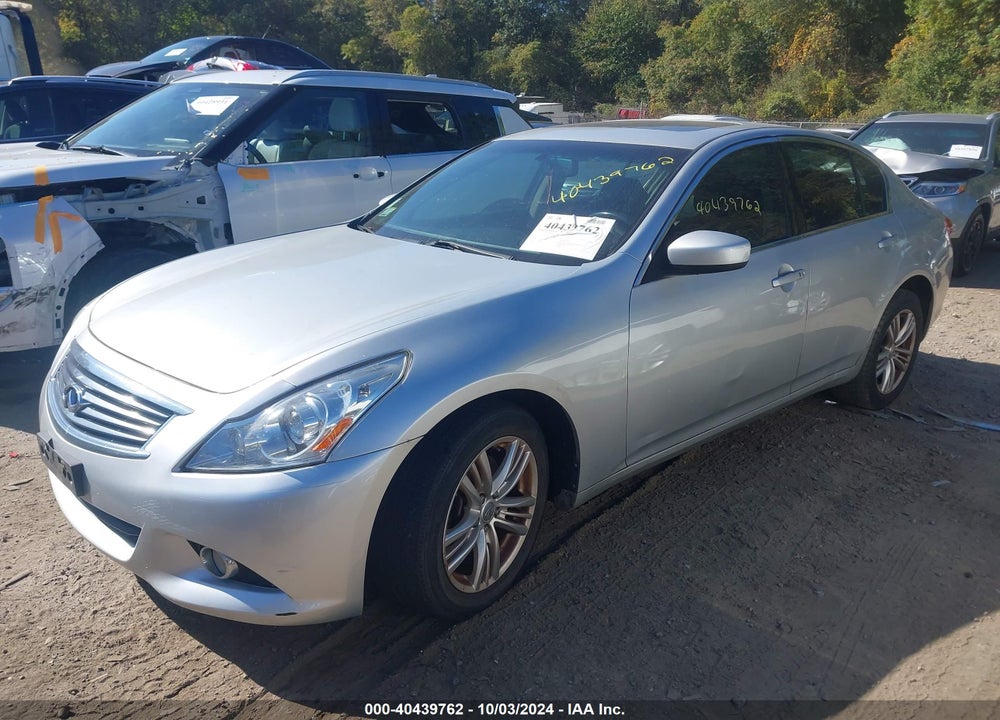2012 INFINITI G25X VIN: JN1DV6AR3CM731086