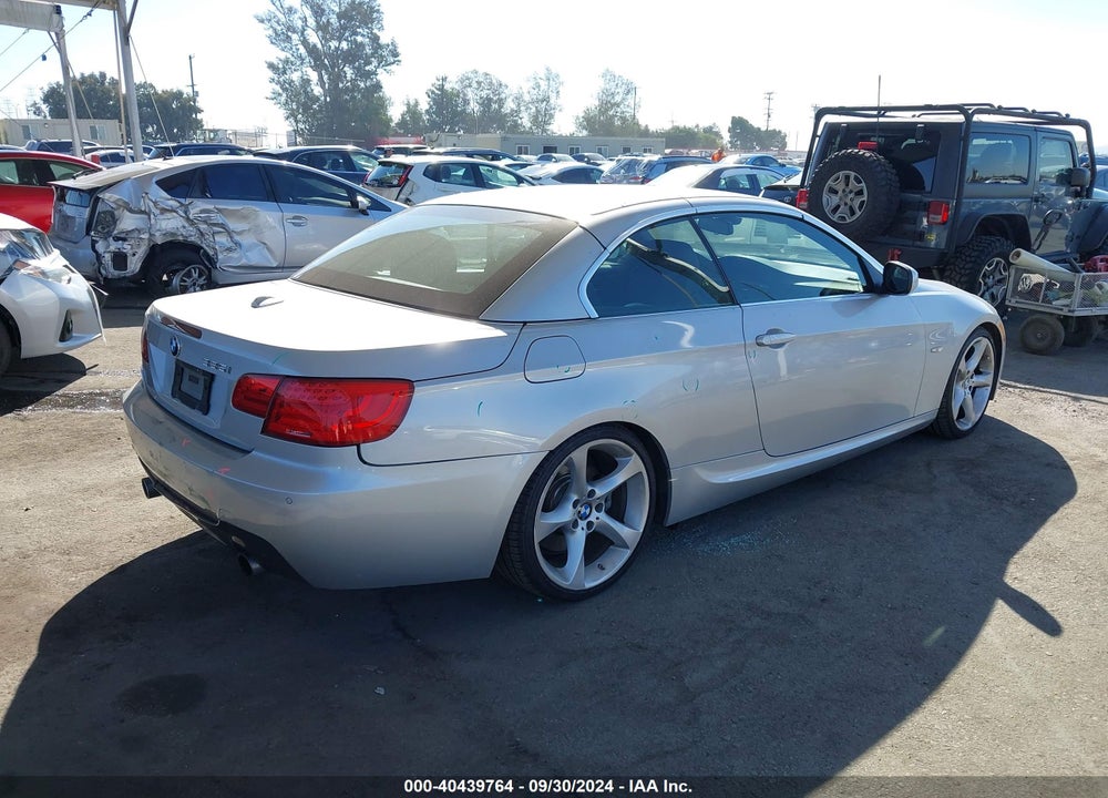 2013 BMW 335I VIN: WBADX7C50DJ589965