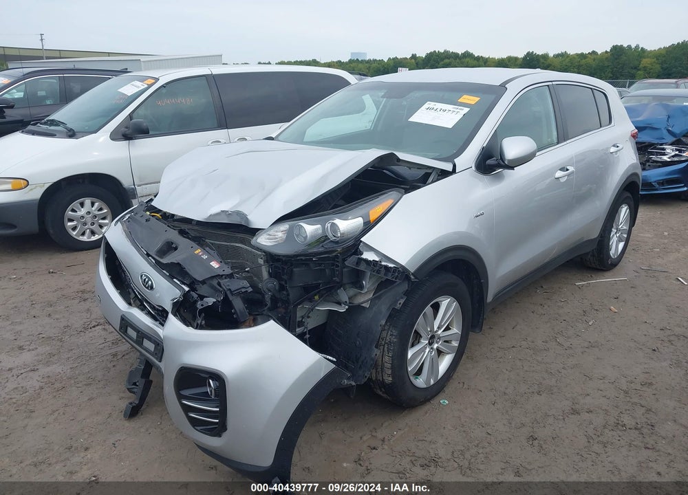 2019 KIA SPORTAGE LX VIN: KNDPMCAC1K7537998