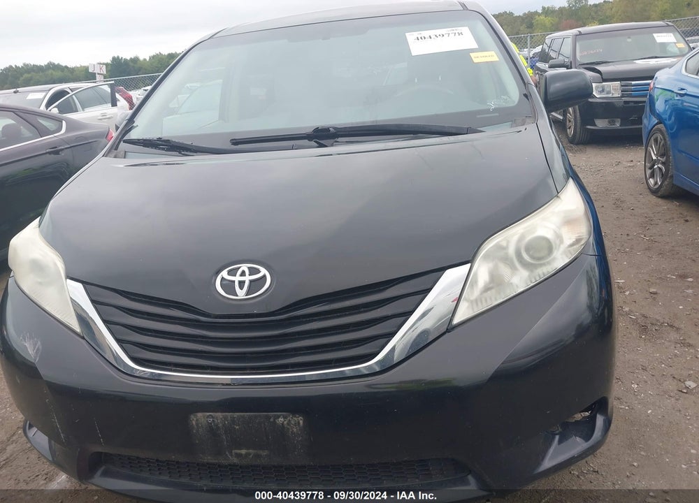 2012 TOYOTA SIENNA LE 7 PASSENGER VIN: 5TDJK3DC5CS045599