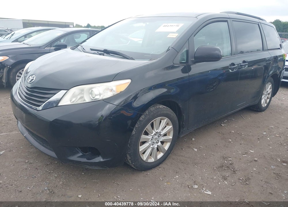 2012 TOYOTA SIENNA LE 7 PASSENGER VIN: 5TDJK3DC5CS045599