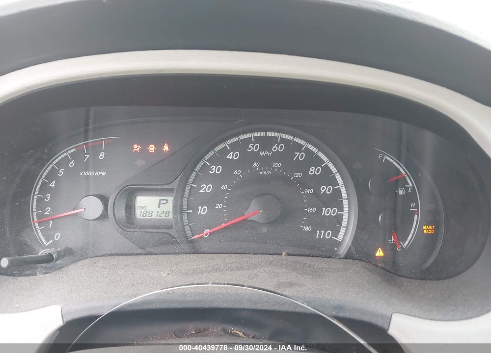 2012 TOYOTA SIENNA LE 7 PASSENGER VIN: 5TDJK3DC5CS045599