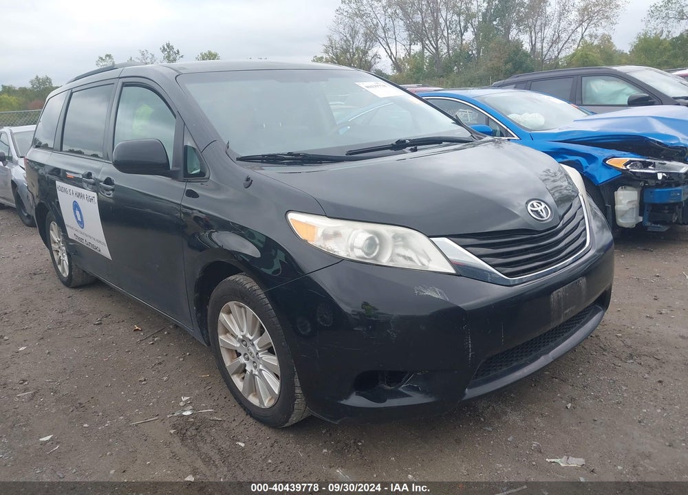 2012 TOYOTA SIENNA LE 7 PASSENGER VIN: 5TDJK3DC5CS045599