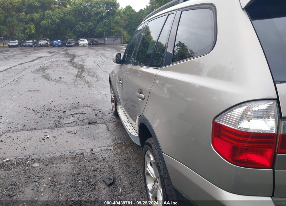 2009 BMW X3 XDRIVE30I VIN: WBXPC934X9WJ30826
