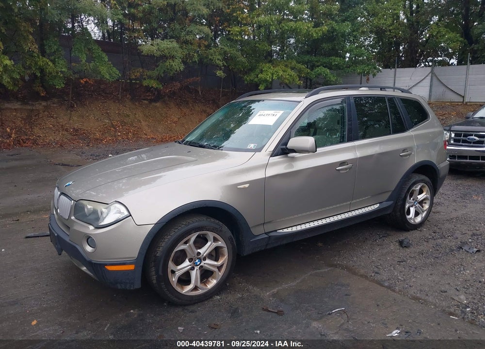 2009 BMW X3 XDRIVE30I VIN: WBXPC934X9WJ30826