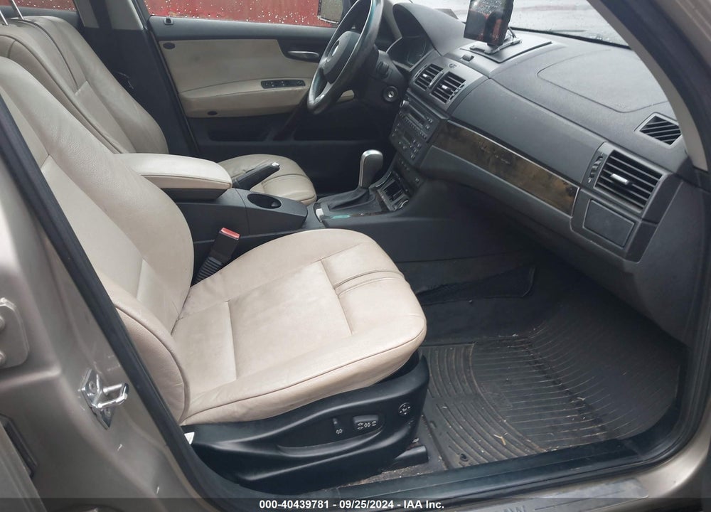 2009 BMW X3 XDRIVE30I VIN: WBXPC934X9WJ30826