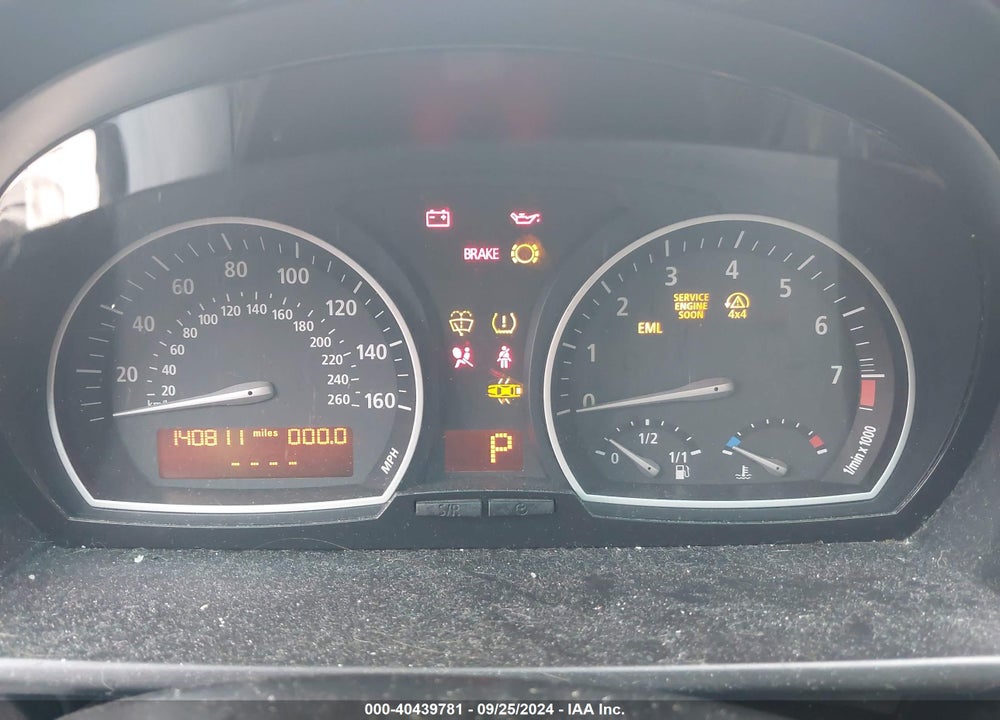 2009 BMW X3 XDRIVE30I VIN: WBXPC934X9WJ30826