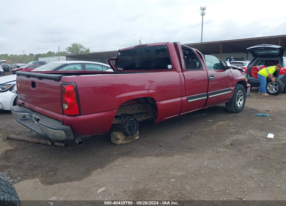 2007 CHEVROLET SILVERADO 1500 CLASSIC LT1 VIN: 1GCEC19X87Z154805