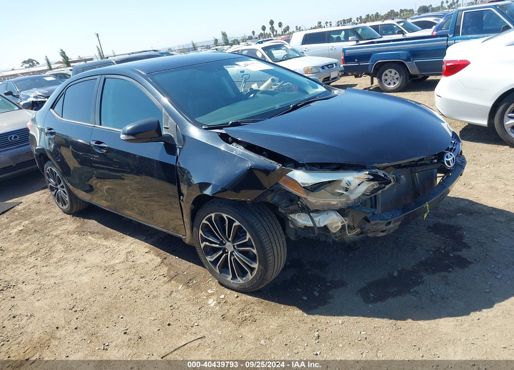 2015 TOYOTA COROLLA S PLUS VIN: 5YFBURHE7FP337409