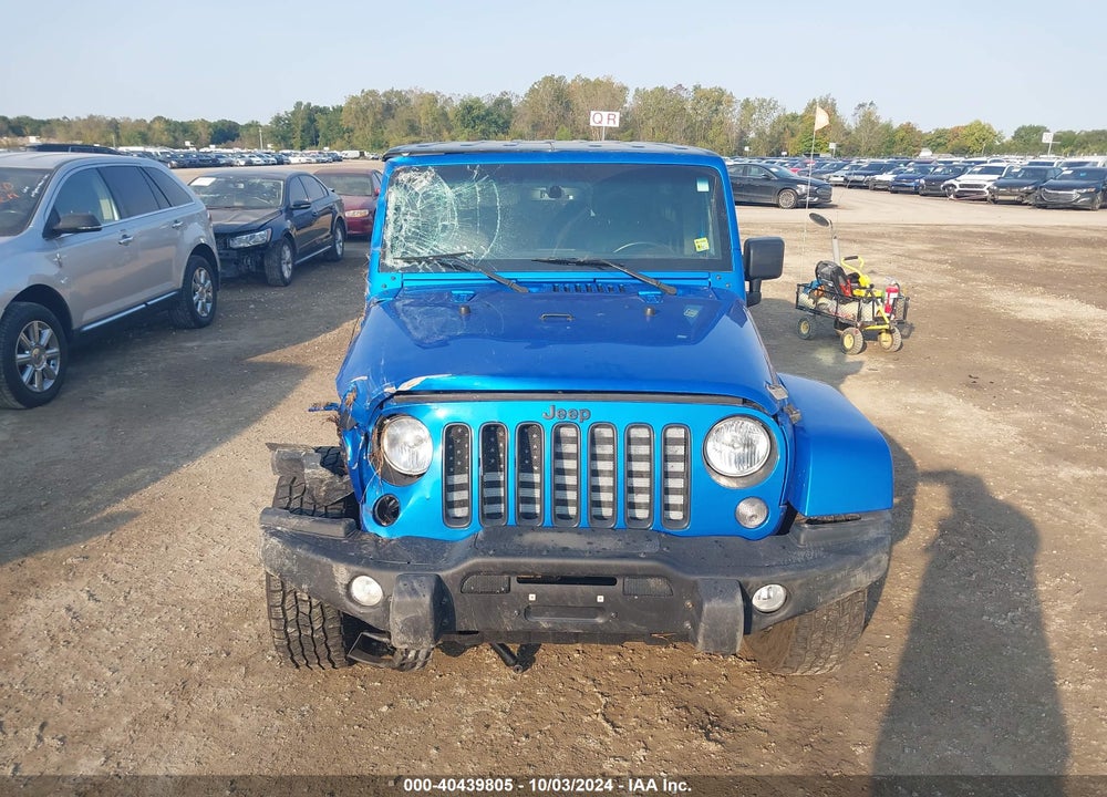 2016 JEEP WRANGLER UNLIMITED SAHARA VIN: 1C4BJWEG1GL151808