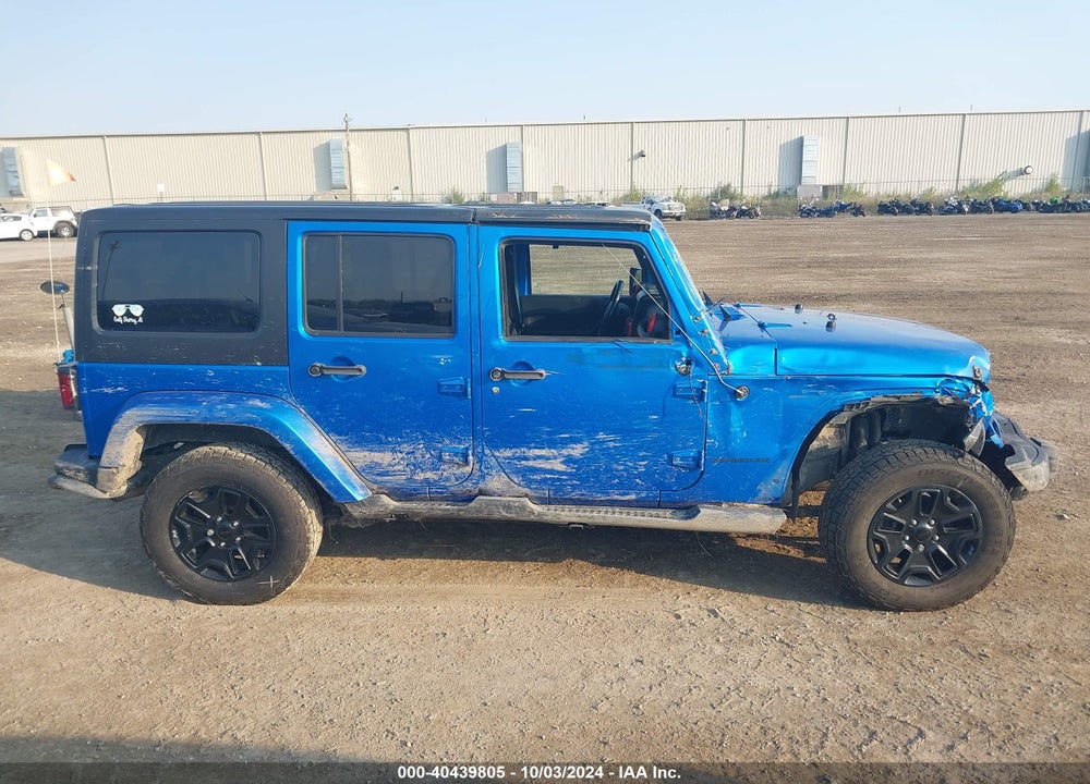 2016 JEEP WRANGLER UNLIMITED SAHARA VIN: 1C4BJWEG1GL151808