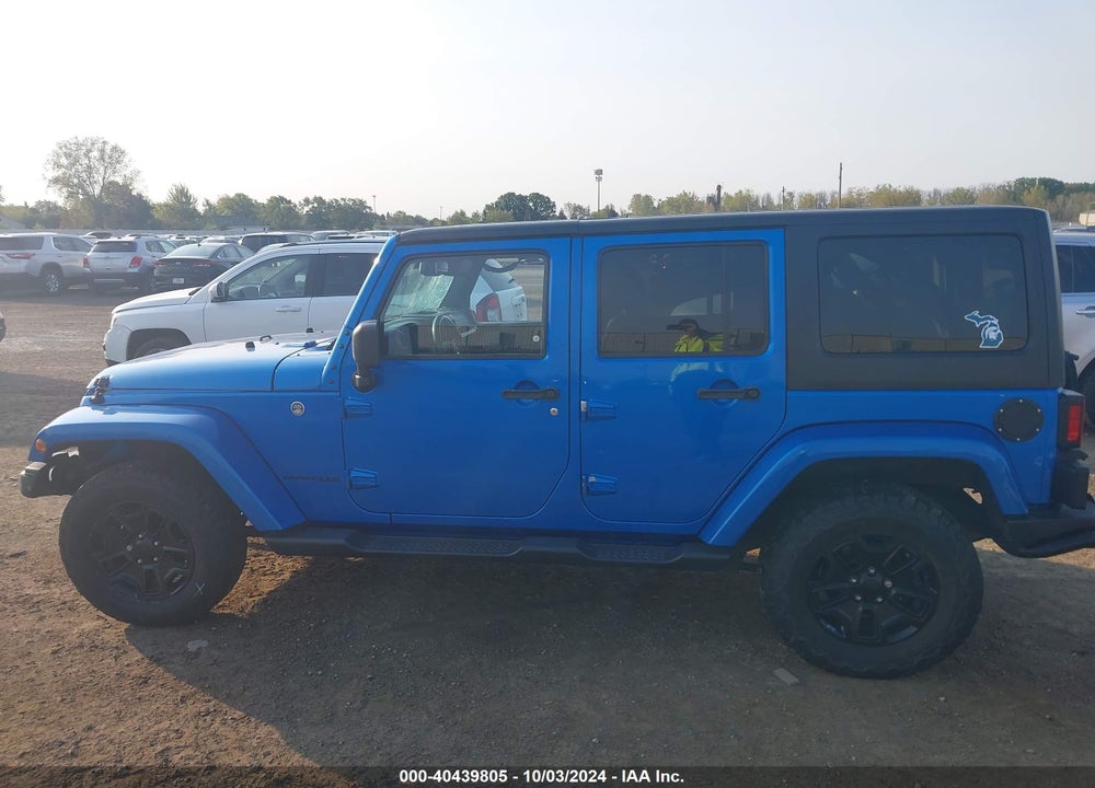2016 JEEP WRANGLER UNLIMITED SAHARA VIN: 1C4BJWEG1GL151808