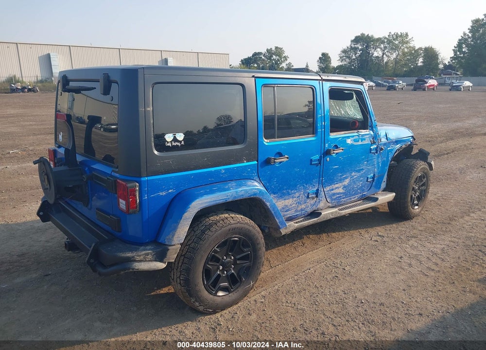 2016 JEEP WRANGLER UNLIMITED SAHARA VIN: 1C4BJWEG1GL151808