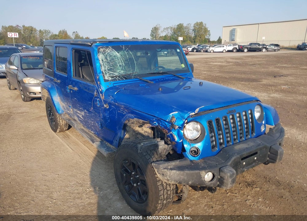 2016 JEEP WRANGLER UNLIMITED SAHARA VIN: 1C4BJWEG1GL151808