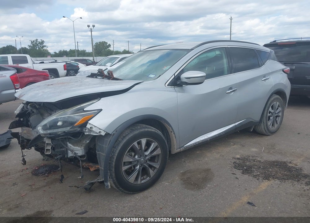 2018 NISSAN MURANO SV VIN: 5N1AZ2MG2JN122520