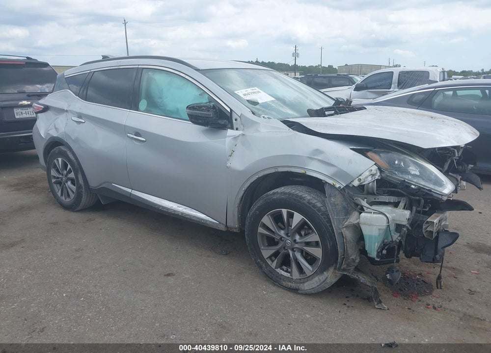 2018 NISSAN MURANO SV VIN: 5N1AZ2MG2JN122520