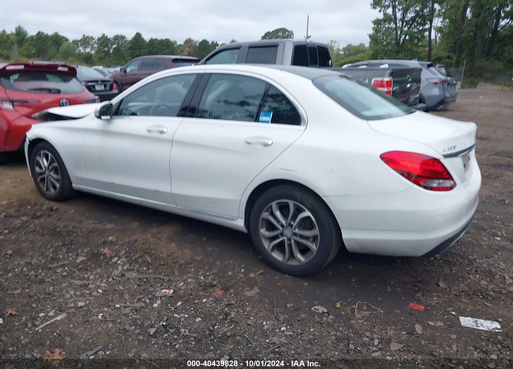2016 MERCEDES-BENZ C 300 4MATIC/LUXURY 4MATIC/SPORT 4MATIC VIN: 55SWF4KB9GU125605