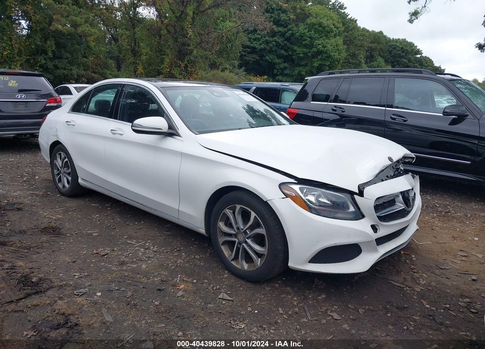 2016 MERCEDES-BENZ C 300 4MATIC/LUXURY 4MATIC/SPORT 4MATIC VIN: 55SWF4KB9GU125605