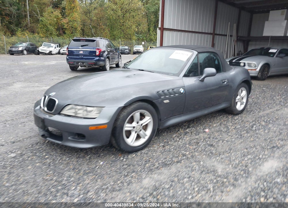 2000 BMW Z3 2.3 VIN: 4USCH9349YLF83765