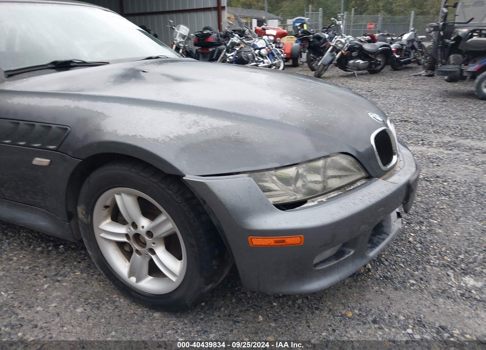 2000 BMW Z3 2.3 VIN: 4USCH9349YLF83765