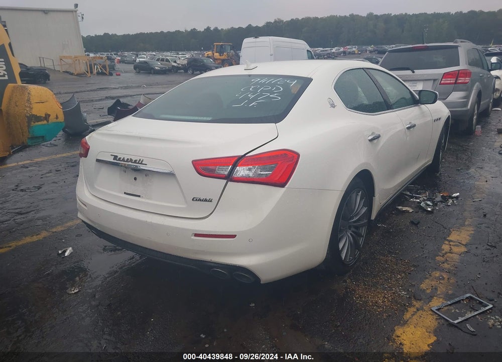 2020 MASERATI GHIBLI VIN: ZAM57XSA8L1344475