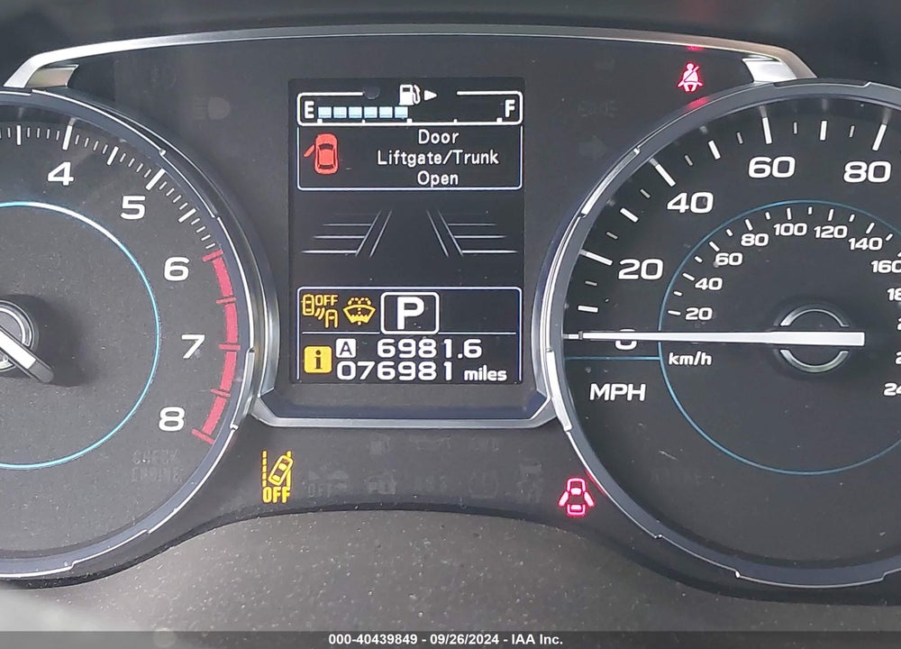 2017 SUBARU FORESTER 2.5I PREMIUM VIN: JF2SJAGC5HH506823