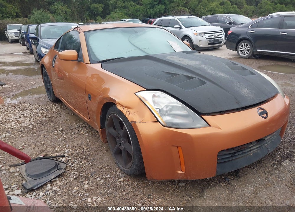 2003 NISSAN 350Z PERFORMANCE VIN: JN1AZ34D33T108840