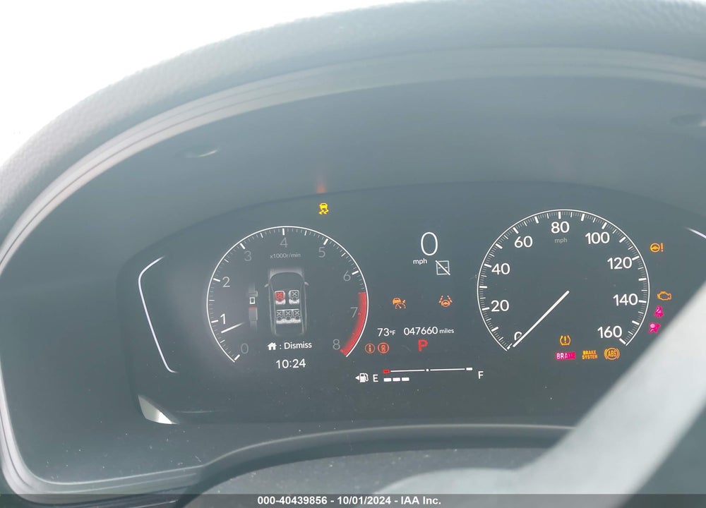 2023 HONDA CIVIC EX /EX W/O BSI VIN: 2HGFE1F73PH303528
