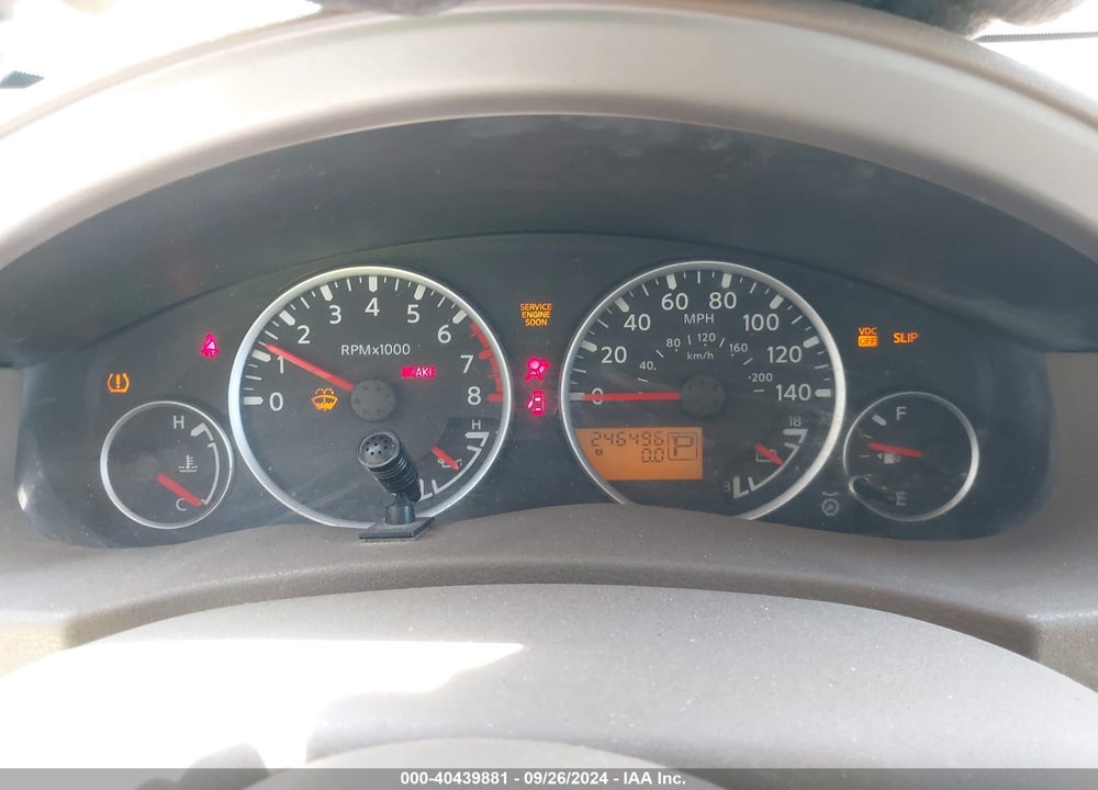 2005 NISSAN PATHFINDER XE VIN: 5N1AR18U15C722165