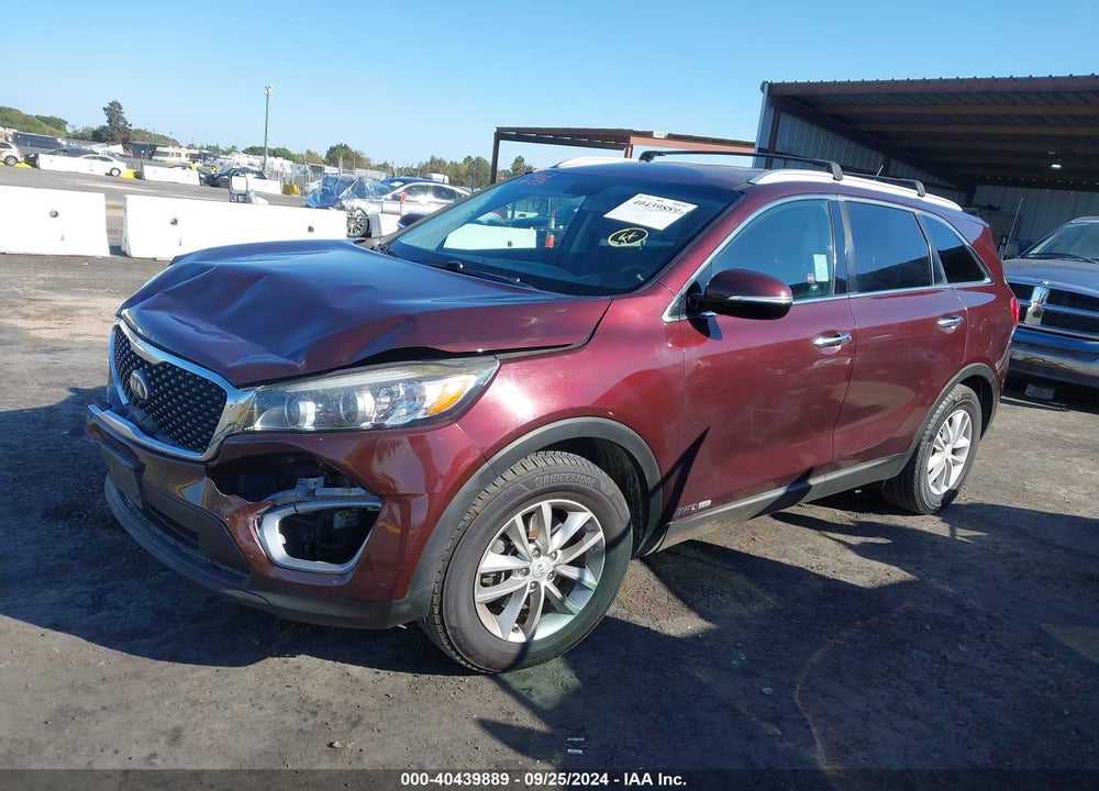 2017 KIA SORENTO 3.3L LX VIN: 5XYPGDA56HG332980